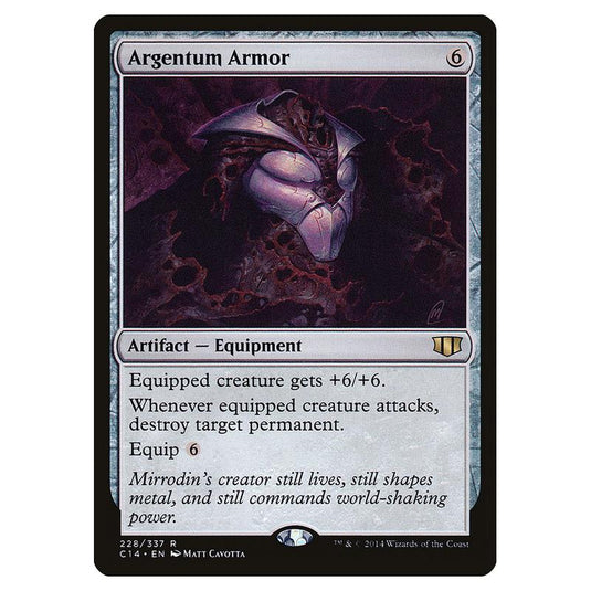 Magic The Gathering - Commander 2014 - Argentum Armor - 228
