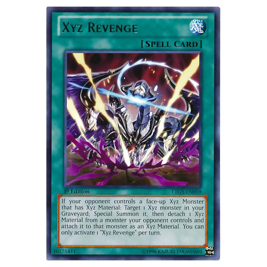 Yu-Gi-Oh! - Lord of the Tachyon Galaxy - Xyz Revenge (Rare) LTGY-EN059