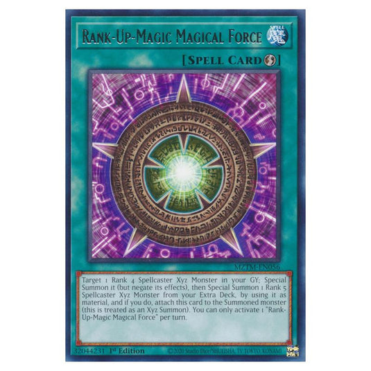 Yu-Gi-Oh! - Maze of the Master - Rank-Up-Magic Magical Force (Rare) MZTM-EN056