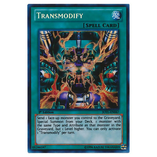Yu-Gi-Oh! - Judgment of the Light - Transmodify (Secret Rare) JOTL-EN067