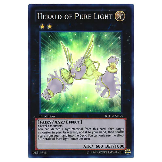 Yu-Gi-Oh! - Judgment of the Light - Herald of Pure Light (Super Rare) JOTL-EN058