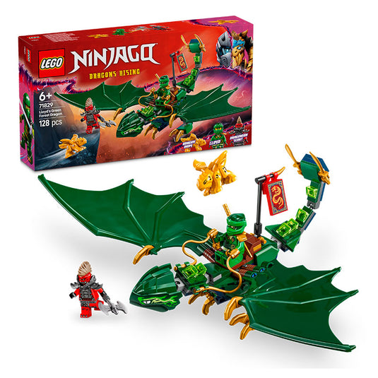 Lego - Ninjago - Lloyd's Green Forest Dragon #71829