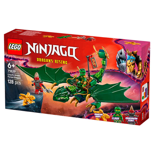 Lego - Ninjago - Lloyd's Green Forest Dragon #71829