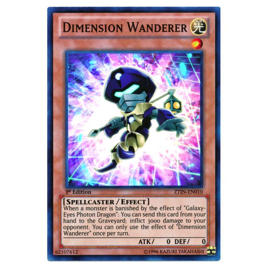 Yu-Gi-Oh! - Zexal Collection Tin - Dimension Wanderer (Super Rare) ZTIN-EN010