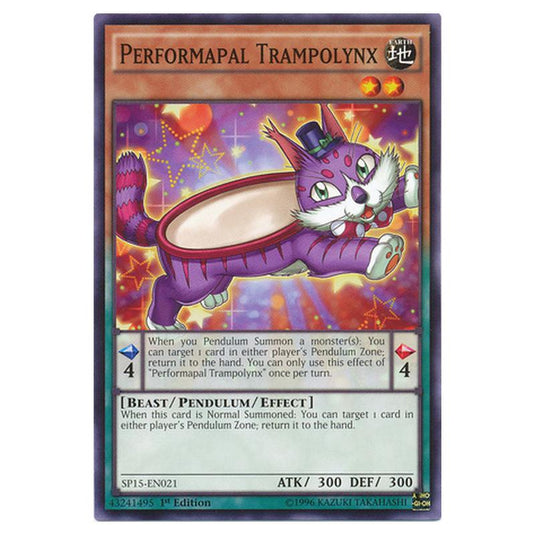 Yu-Gi-Oh! - Star Pack ARC-V - Performapal Trampolynx (Common) SP15-EN021