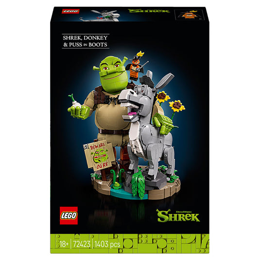 Lego - Shrek - Shrek, Donkey & Puss in Boots #72423
