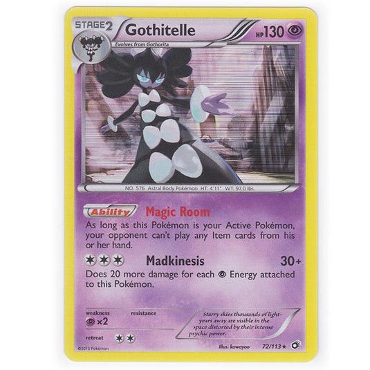 Pokemon - Black & White - Legendary Treasures - Gothitelle - 72/113