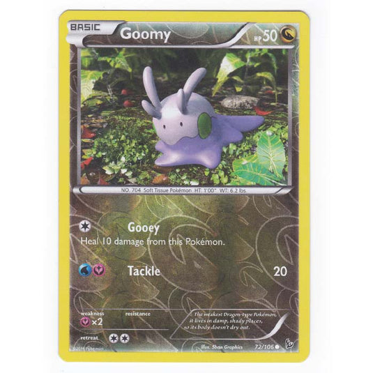 Pokemon - XY - Flashfire - (Reverse Holo) Goomy - 72/106