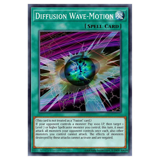 Yu-Gi-Oh! - Yugi's Legendary Decks - Diffusion Wave-Motion (Common) YGLD-ENB22