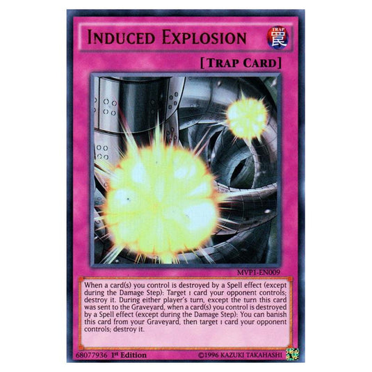 Yu-Gi-Oh! - Yu-Gi-Oh! The Dark Side of Dimensions Movie Pack - Induced Explosion (Ultra Rare) MVP1-EN009