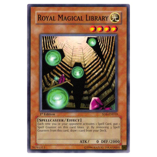 Yu-Gi-Oh! - Structure Deck - Spellcaster's Judgment - Royal Magical Library (Common) SD6-EN010