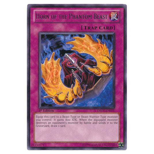 Yu-Gi-Oh! - Duelist Revolution - Horn of the Phantom Beast (Rare) DREV-EN075