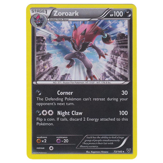 Pokemon - XY Base Set - Zoroark - 73/146