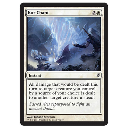 Magic the Gathering - Conspiracy - Kor Chant - 73/210
