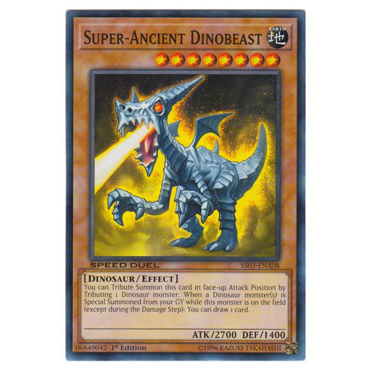Yu-Gi-Oh! - Speed Duel Starter Decks - Ultimate Predators - Super-Ancient Dinobeast (Common) SS03-ENA08