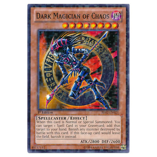 Yu-Gi-Oh! - Battle Pack 2 - War of the Giants - Dark Magician of Chaos (Mosaic Rare) BP02-EN023
