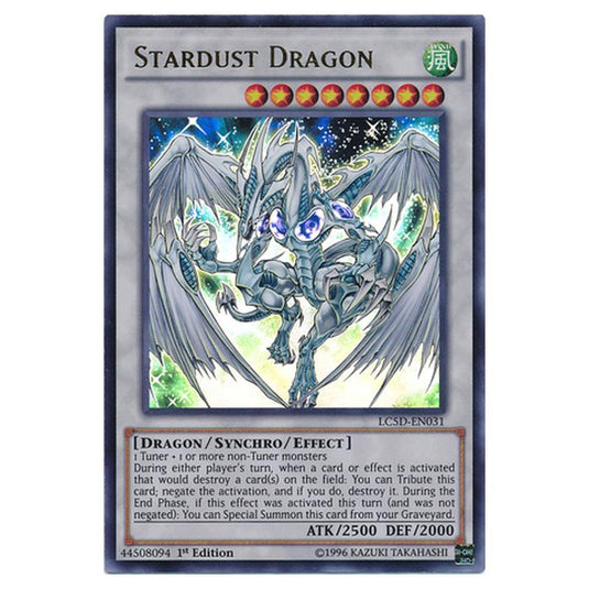 Yu-Gi-Oh! - Legendary Collection 5D's Mega Pack - Stardust Dragon (Ultra Rare) LC5D-EN031