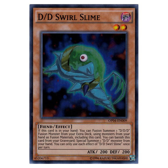 Yu-Gi-Oh! - OTS Tournament Pack 4 - D/D Swirl Slime (Super Rare) OP04-EN009