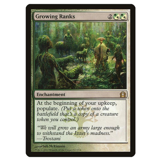 Magic The Gathering - Return To Ravnica - Growing Ranks - 217/274 (Foil)