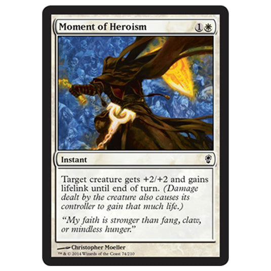 Magic the Gathering - Conspiracy - Moment of Heroism - 74/210