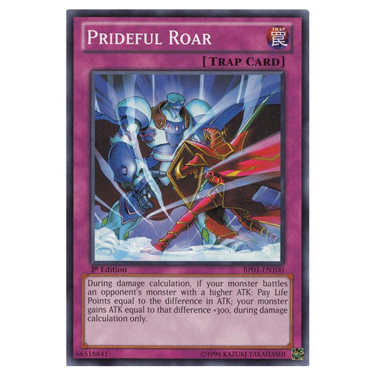 Yu-Gi-Oh! - Battle Pack - Epic Dawn - Prideful Roar (Common) BP01-EN100
