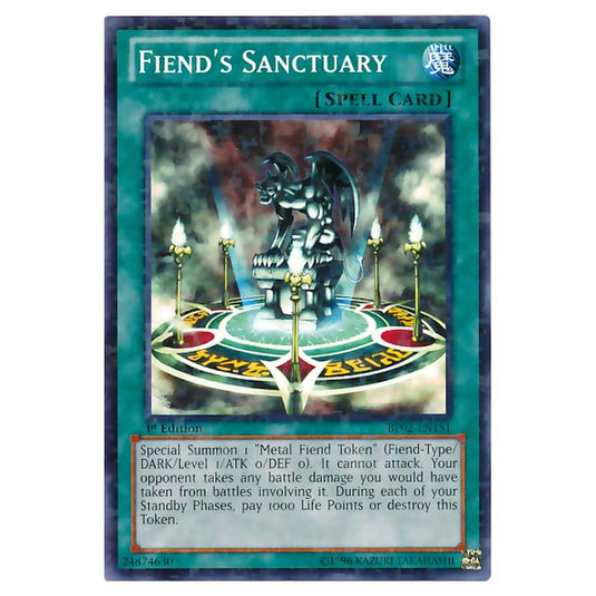 Yu-Gi-Oh! - Battle Pack 2 - War of the Giants - Fiend's Sanctuary (Mosaic Rare) BP02-EN151