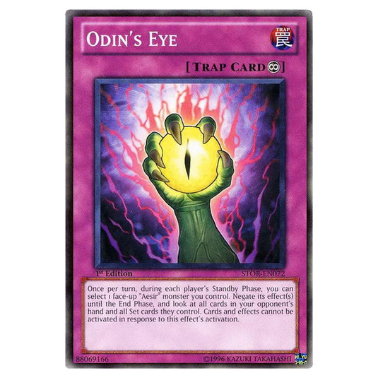 Yu-Gi-Oh! - Storm of Ragnarok - Odin\'s Eye (Common) STOR-EN072