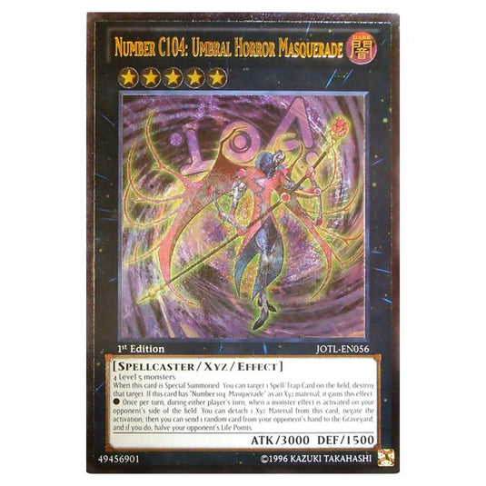 Yu-Gi-Oh! - Judgment of the Light - Number C104: Umbral Horror Masquerade (Ultimate Rare) JOTL-EN056