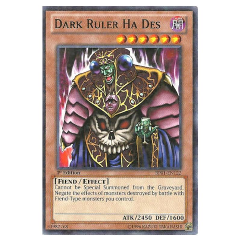 Yu-Gi-Oh! - Battle Pack - Epic Dawn - Dark Ruler Ha Des (Starfoil Rare Yu-Gi-Oh! - Battle Pack - Epic Dawn - Dark Ruler Ha Des (Starfoil Rare