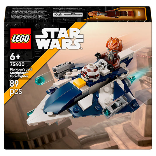 Lego - Star Wars - Plo Koon's Jedi Starfighter Microfighter #75400