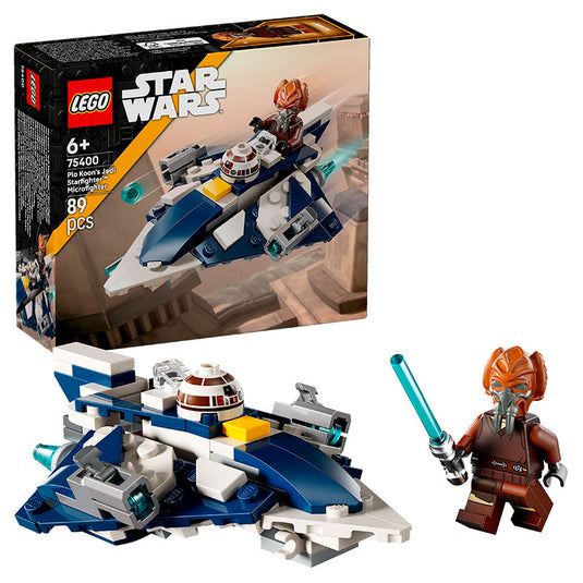 Lego - Star Wars - Plo Koon's Jedi Starfighter Microfighter #75400