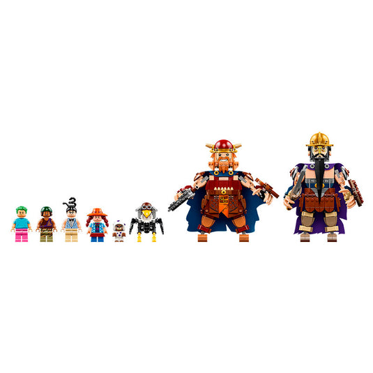 Lego - One Piece - Dorry vs. Brogy – Giants of Little Garden #75644