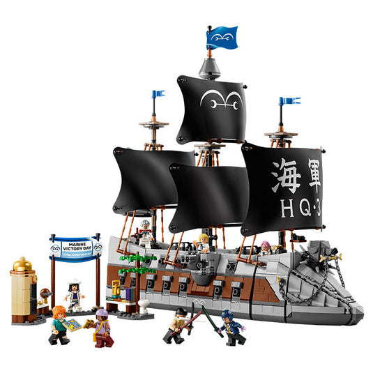 Lego - One Piece - Garp's Marine Battleship #75646