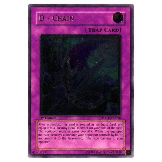 Yu-Gi-Oh! - Power of the Duelist - D - Chain (Ultimate Rare) POTD-EN050