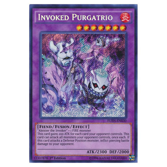 Yu-Gi-Oh! - Fusion Enforcers - Invoked Purgatrio (Secret Rare) FUEN-EN030