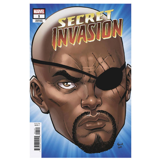 Secret Invasion - Issue 1 (Of 5) Nauck Headshot Var (Res)