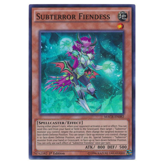 Yu-Gi-Oh! - Maximum Crisis - Subterror Fiendess (Super Rare) MACR-EN082