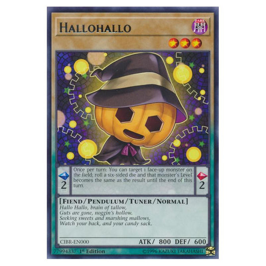 Yu-Gi-Oh! - Circuit Break - Hallohallo (Rare) CIBR-EN000