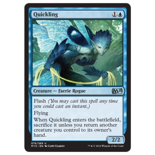 Magic the Gathering - M15 Core Set - Quickling - 76/269