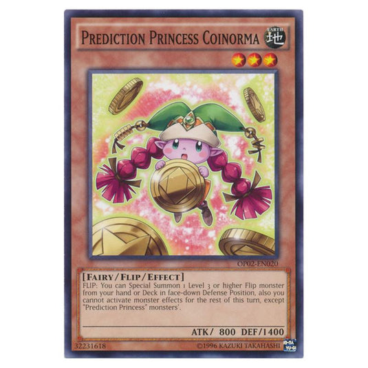 Yu-Gi-Oh! - OTS Tournament Pack 2 - Prediction Princess Coinorma (Common) OP02-EN020