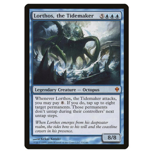 Magic The Gathering - Zendikar - Lorthos, The Tidemaker - 53/249