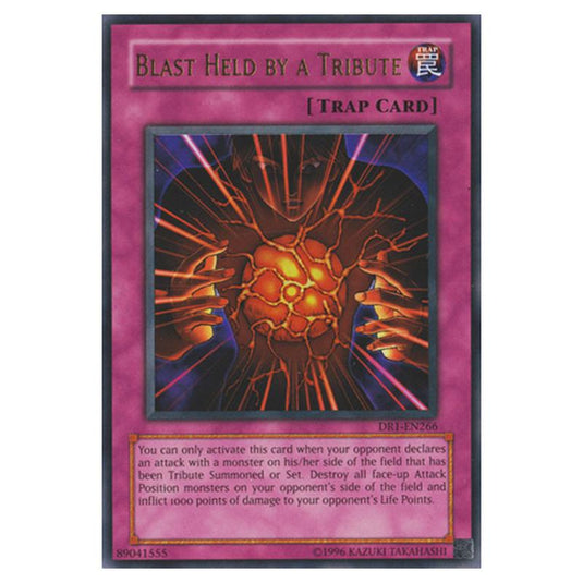 Yu-Gi-Oh! - Dark Revelation Volume 1 - Blast Held by a Tribute (Ultra Rare) DR1-EN266