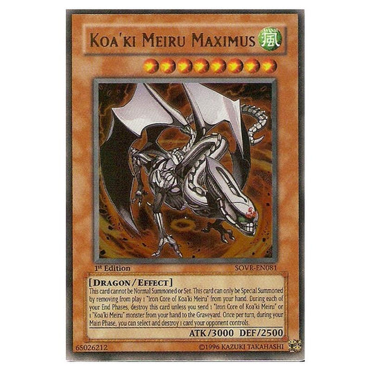 Yu-Gi-Oh! - Stardust Overdrive - Koa'ki Meiru Maximus (Ultra Rare) SOVR-EN081