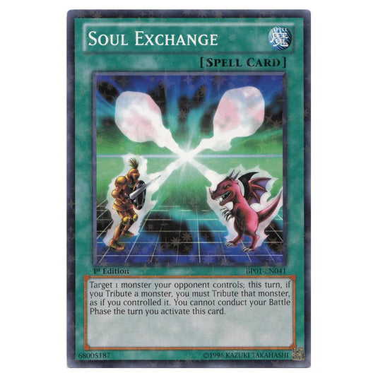 Yu-Gi-Oh! - Battle Pack - Epic Dawn - Soul Exchange (Starfoil Rare) BP01-EN041
