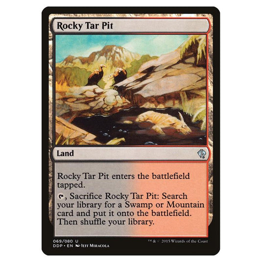 Magic the Gathering - Duel Decks: Zendikar vs. Eldrazi - Rocky Tar Pit - 69