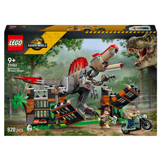 Lego - Jurassic World -Spinosaurus Dinosaur Escape #77982