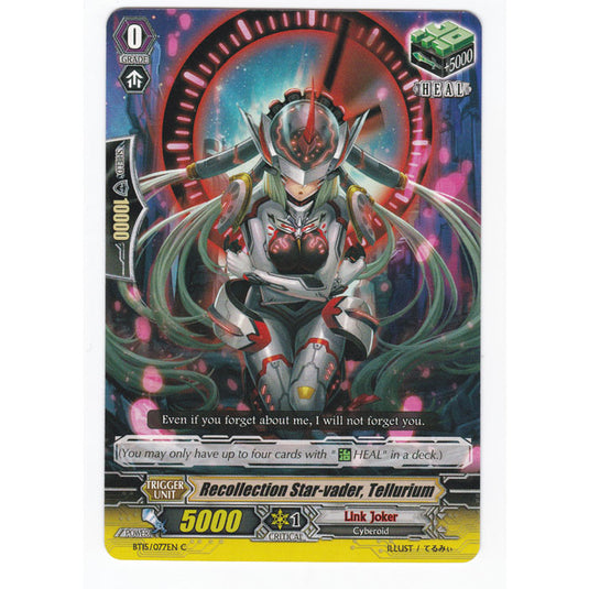 CFV - Infinite Rebirth - Recollection Starvader Tellurium - 77/102