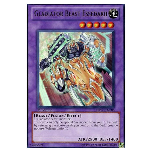 Yu-Gi-Oh! - Extreme Victory - Gladiator Beast Essedarii (Ultra Rare) EXVC-EN086
