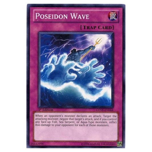 Yu-Gi-Oh! - Generation Force - Poseidon Wave (Common) GENF-EN064