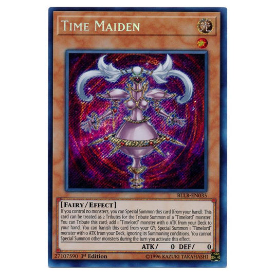 Yu-Gi-Oh! - Battles of Legend - Light's Revenge - Time Maiden (Secret Rare) BLLR-EN035